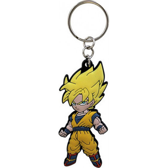 Abysse Dragon Ball Z: Goku Super Saiyan PVC Keychain (ABYKEY097)