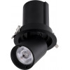 GloboStar VIRGO-M ������� LED Spot Downlight TrimLess �11cm 12W 1500lm 36� AC 220-240V IP20 �11cm x �11.5cm - ��������� - ����� - ����� ����� 2700K - Bridgelux COB - 5 Years Warranty - (60309)