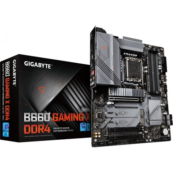 Gigabyte Motherboard B660 Gaming X DDR4 ,1700 Atx - (B660 Gaming XDDR4G10)