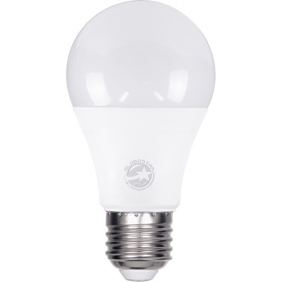 GloboStar ����� LED E27 A60 12W 1392lm 260� AC 220-240V IP20 �6 x �11cm ����� ����� 6000K - 3 Years Warranty - (60030)