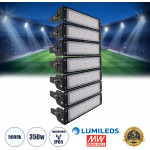 GloboStar GOLIATH LED ��������� ������� - ��������� Tunnel 350W 56000LM 75�*135� AC 100-277V IP65 - ����� ����� 5000K - MeanWell Driver & LumiLEDs Chip - 5 Years Warranty - (90100-7)