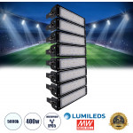 GloboStar GOLIATH LED ��������� ������� - ��������� Tunnel 400W 64000LM 75�*135� AC 100-277V IP65 - ����� ����� 5000K - MeanWell Driver & LumiLEDs Chip - 5 Years Warranty - (90100-8)
