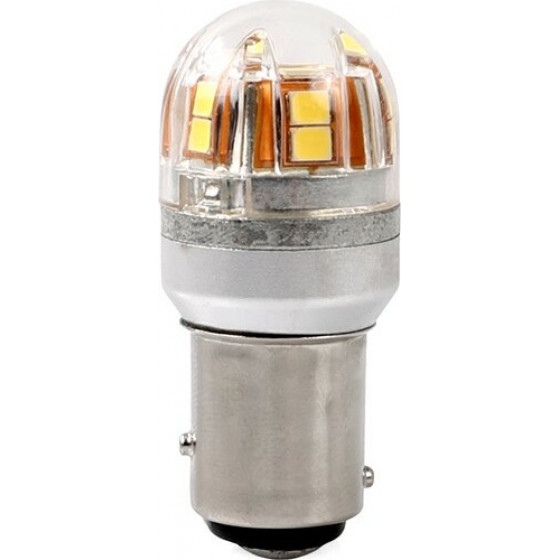 M-Tech P21/5W 12/24V BAY15d 2,8W 15xSMD2835 LED ����� CAN-BUS BLISTER 1���. - (LB827W-01B)