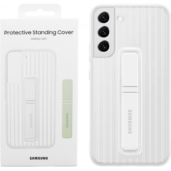 Samsung ���� S22 Plus 5G S906 Protective Standing Cover White Packing Or - (EF-RS906CWEGWW)