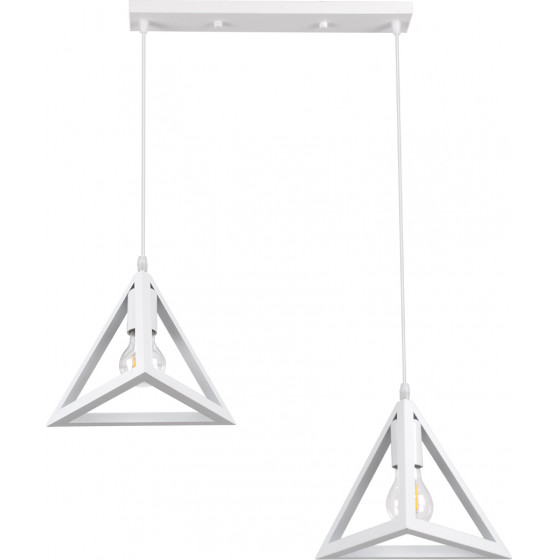 GloboStar TRIANGLE �������� �������� ��������� ������ ������ 2 x E27 ����� ��������� ������ �60 x �22 x Y130cm - (00612)