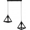 GloboStar TRIANGLE �������� �������� ��������� ������ ������ 2 x E27 ����� ��������� ������ �60 x �22 x Y130cm - (00611)
