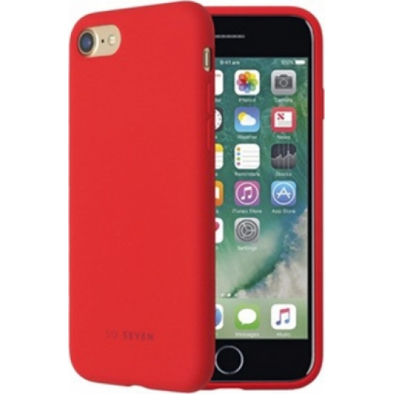 So Seven Smoothie Iphone 7 / 8 / Se (2020) Red Backcover - (SSBKC0071)