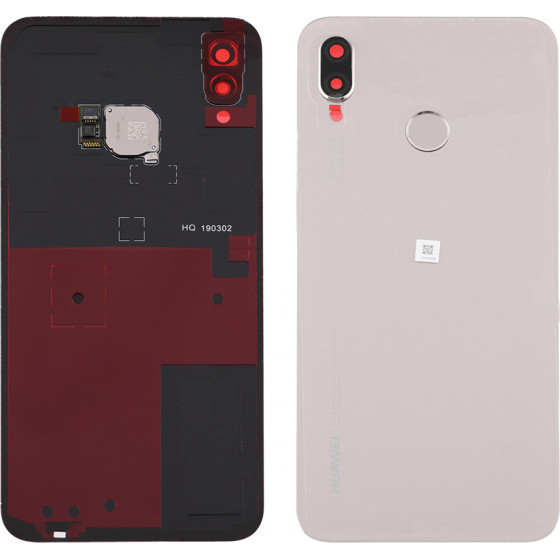 Huawei P20 Lite Battery Cover Gold + Fingerprint Button + Camera Lens Original Service Pack - (02351WTG)