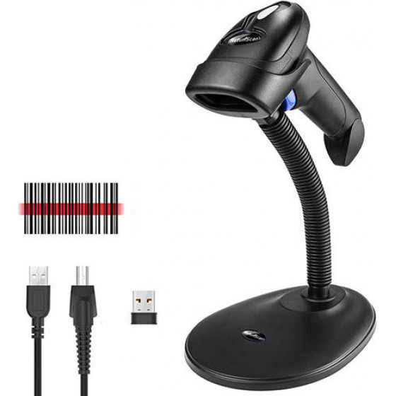 Netum 2,4G Wireless Ccd Scanner With Stand - (NT-L6S)