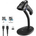 Netum 2,4G Wireless Qr Barcode 2D Scanner With Stand - (NT-L8S)