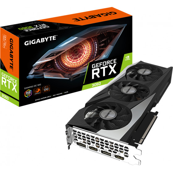 Gigabyte Rtx 3060 Gaming Oc 12G Lhr - (GVN3060GO-00-G)