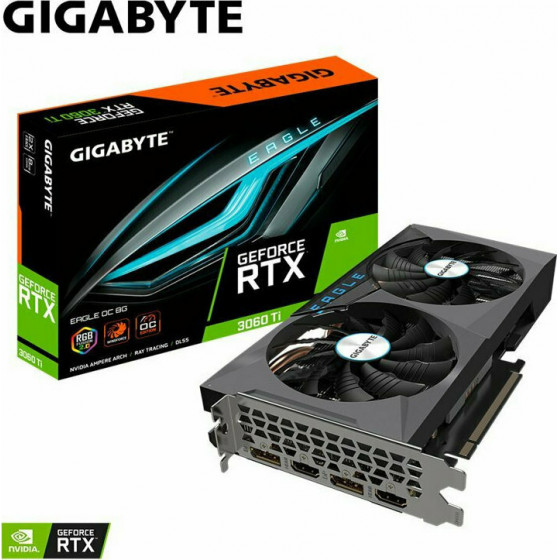 Gigabyte Rtx 3060 Ti Eagle Oc 8G V2 - (GVN306TEO-00-G)