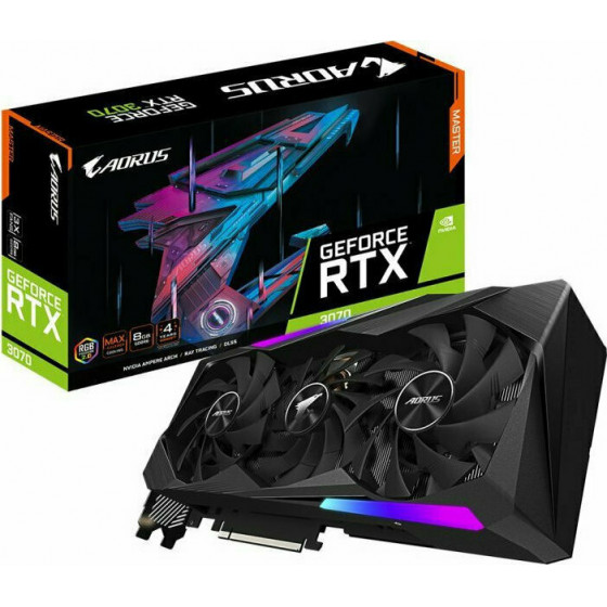 Gigabyte Rtx 3070 Aorus Master 8G V2 - (GVN3070AM-00-G)
