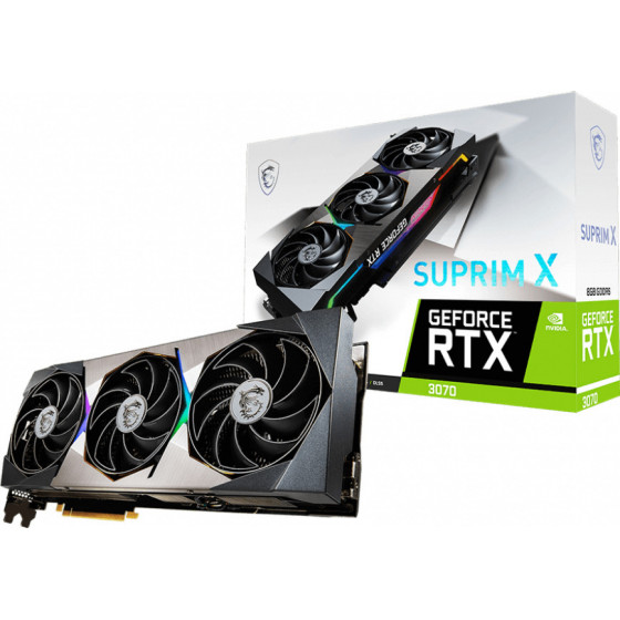 MSI Rtx 3070 Suprim X 8G Lhr - (912-V390-459)