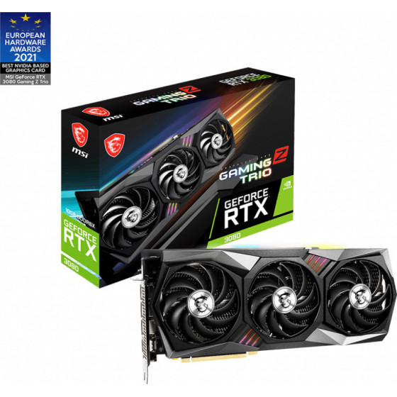 MSI Rtx 3080 Gaming Z Trio 12GLhr - (912-V389-408)