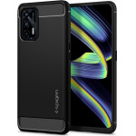 Spigen Rugged Armor Realme Gt 5G Black Backcover - (ACS03662)