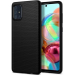 Spigen Liquid Air Samsung A51 Black Backcover - (ACS00601)