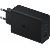 Samsung Travel Trio Pd 3.0 Usb A 15W 5V 2A/9V 1.67A+Usb C 5V 3A/9V 3A/15V 3A/20V 3.25A+Usb C 65W Black Packing Or - (EP-T6530NBEGEU)