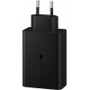 Samsung Travel Trio Pd 3.0 Usb A 15W 5V 2A/9V 1.67A+Usb C 5V 3A/9V 3A/15V 3A/20V 3.25A+Usb C 65W Black Packing Or - (EP-T6530NBEGEU)