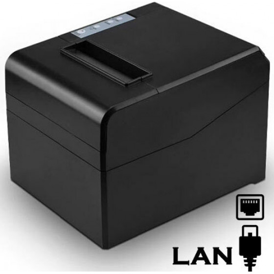 NETUM USB LAN THERMAL RECEIPT PRINTER AUTO CUTTER RESTAURANT KITCHEN POS PRINTER 80MM - (NT-8330-LAN)