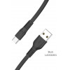 Lamtech TYPE-C Flat Charging Cable 1M Black - (LAM111801)