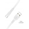 Lamtech TYPE-C Flat Charging Cable 1M White - (LAM111818)