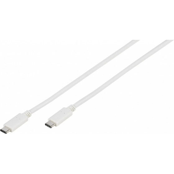 Vivanco Data Cable 3.1 Type C To Type C 2m White - (45354)