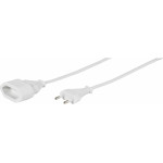Vivanco Euro Extension Cable With Shutter 3M White - (22129)