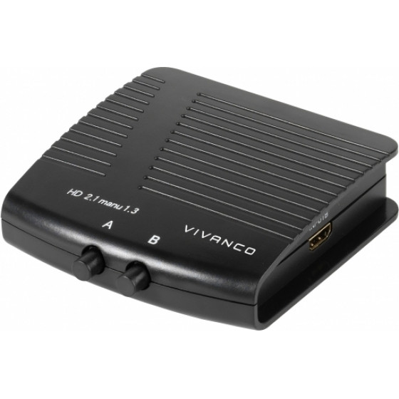 Vivanco Manual Switch 2 Hdmi To 1 Hdmi - (25349)
