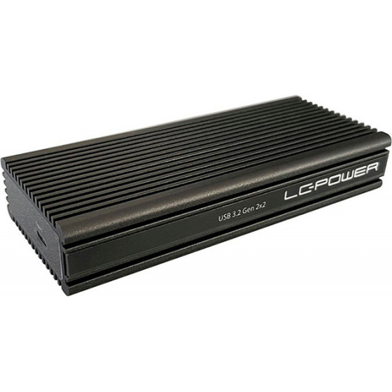 LC-Power ���� ��� M.2 Nvme Ssd �� ������� Type-C Usb 3.2 (�����) - (LC-M2-C-NVME-2X2)