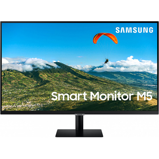 Samsung Smart Monitor 32'' With Speakers & Remote - (LS32AM504NRXEN)
