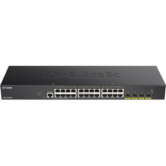 D-Link Switch 24xGBIT, 4x10G SFP+ - (DGS-1250-28X)