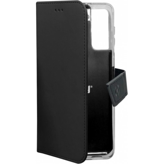 Celly Wally Book Case Samsung S21 Fe 5G Black - (WALLY970)
