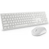 Dell Keyboard & Mouse Wireless KM5221W White Gr - (580-AKHH)