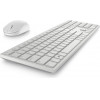 Dell Keyboard & Mouse Wireless KM5221W White Gr - (580-AKHH)
