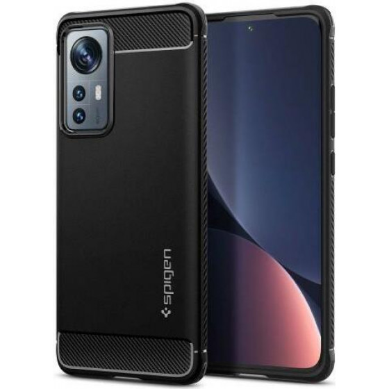 Spigen ���� Soft Tpu Rugged Armor Xiaomi 12 5G/ 12X 5G ����� - (ACS04370)