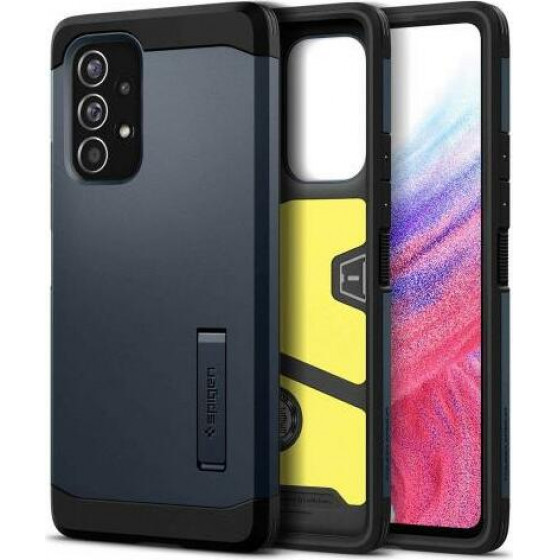 Spigen ���� Tpu & Pc Tough Armor Samsung A536B Galaxy A53 5G Metal Slate - (ACS04256)