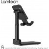 Lamtech 2IN1 Folding Desktop Stand For Smartphones And Tablets Black - (LAM111689)