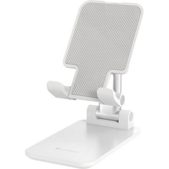 Lamtech 2IN1 Folding Desktop Stand For Smartphones And Tablets White - (LAM111672)