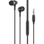 Lamtech Fashionable 3,5MM Earphones With Mic Black - (LAM111719)