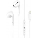 Lamtech Lightning Wired Earphones With Microphone White - (LAM111740)