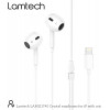 Lamtech Lightning Wired Earphones With Microphone White - (LAM111740)