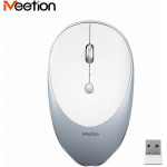 Meetion 2.4G Wireless Mouse / Silver - (MT-R600)