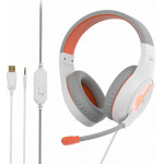 Meetion MT-HP021 Gaming Headset White + Orange