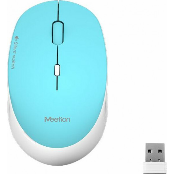 Meetion MT-R570 2.4G Wireless Mouse / Cyan