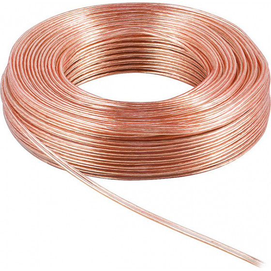 Powertech ������� ���� 2x 0.50mm� Copper, 10m, ������� - (CAB-SP017)