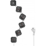 LogiLink Flexible Socket 4 x Schuko With 2 x Usb 1,5m - (LPS276U)