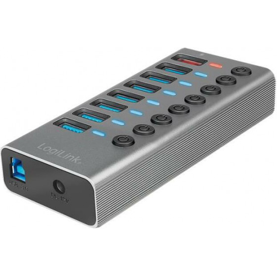 LogiLink Hub Usb 3.2 + Psu - (UA0387)