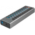 LogiLink Hub Usb 3.2 + Psu - (UA0388)