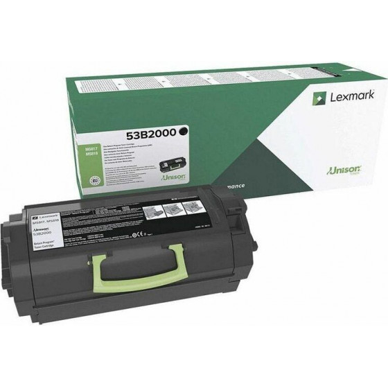 Lexmark Toner Black MS817 - (53B2000)